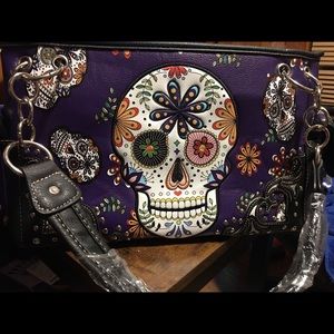 Western Fashion Sugar Skull